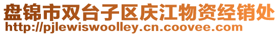 盤錦市雙臺子區慶江物資經銷處