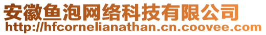 安徽魚泡網(wǎng)絡(luò)科技有限公司