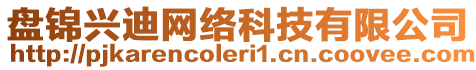 盤錦興迪網(wǎng)絡(luò)科技有限公司