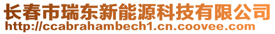 長春市瑞東新能源科技有限公司