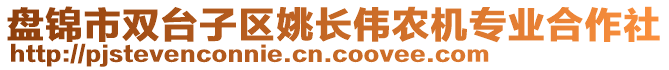 盤錦市雙臺(tái)子區(qū)姚長偉農(nóng)機(jī)專業(yè)合作社