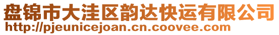 盤錦市大洼區(qū)韻達快運有限公司