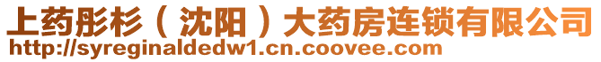 上藥彤杉（沈陽）大藥房連鎖有限公司