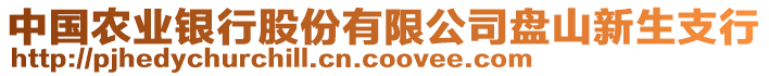 中國農(nóng)業(yè)銀行股份有限公司盤山新生支行