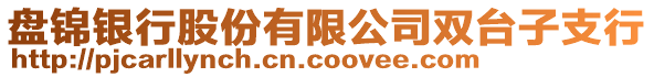 盤錦銀行股份有限公司雙臺(tái)子支行