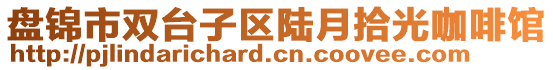 盤錦市雙臺子區(qū)陸月拾光咖啡館