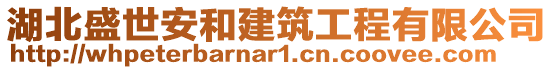 湖北盛世安和建筑工程有限公司