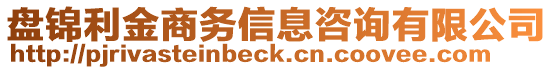 盤錦利金商務(wù)信息咨詢有限公司