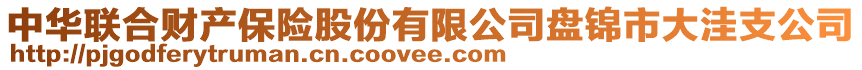 中華聯(lián)合財(cái)產(chǎn)保險(xiǎn)股份有限公司盤錦市大洼支公司