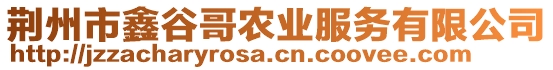 荊州市鑫谷哥農業(yè)服務有限公司