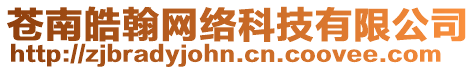 蒼南皓翰網(wǎng)絡(luò)科技有限公司