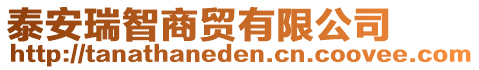 泰安瑞智商貿(mào)有限公司