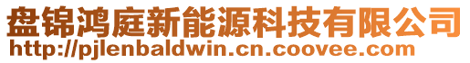 盤(pán)錦鴻庭新能源科技有限公司