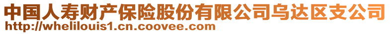 中國人壽財產(chǎn)保險股份有限公司烏達區(qū)支公司