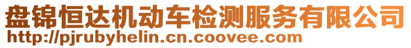 盤錦恒達機動車檢測服務有限公司