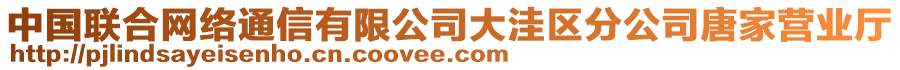 中國聯(lián)合網(wǎng)絡(luò)通信有限公司大洼區(qū)分公司唐家營業(yè)廳