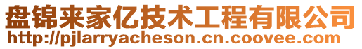 盤錦來家億技術工程有限公司