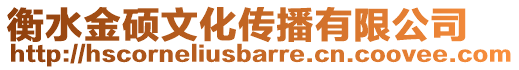 衡水金碩文化傳播有限公司