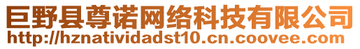 巨野縣尊諾網(wǎng)絡(luò)科技有限公司