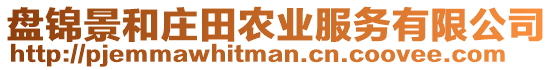 盤錦景和莊田農(nóng)業(yè)服務(wù)有限公司