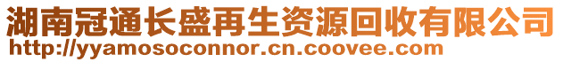 湖南冠通長盛再生資源回收有限公司