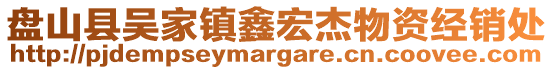 盤(pán)山縣吳家鎮(zhèn)鑫宏杰物資經(jīng)銷(xiāo)處