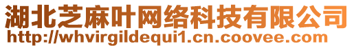 湖北芝麻葉網(wǎng)絡(luò)科技有限公司