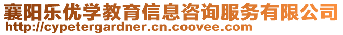 襄陽(yáng)樂(lè)優(yōu)學(xué)教育信息咨詢(xún)服務(wù)有限公司