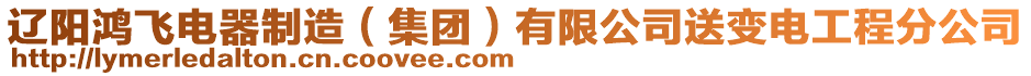 遼陽鴻飛電器制造(集團)有限公司送變電工程分公司