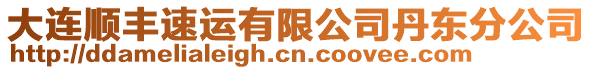 大連順豐速運(yùn)有限公司丹東分公司