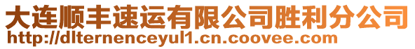 大連順豐速運(yùn)有限公司勝利分公司