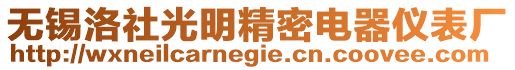 無錫洛社光明精密電器儀表廠