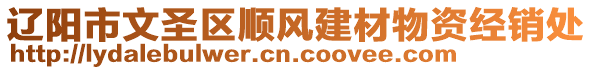 遼陽市文圣區(qū)順風(fēng)建材物資經(jīng)銷處