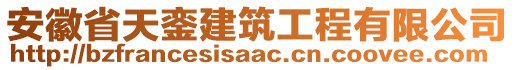 安徽省天鑾建筑工程有限公司