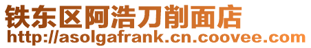 鐵東區阿浩刀削面店