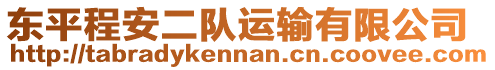 東平程安二隊(duì)運(yùn)輸有限公司