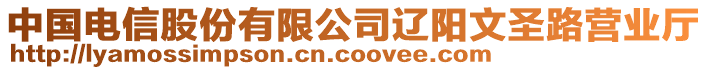 中國(guó)電信股份有限公司遼陽(yáng)文圣路營(yíng)業(yè)廳