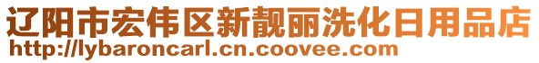 遼陽市宏偉區(qū)新靚麗洗化日用品店