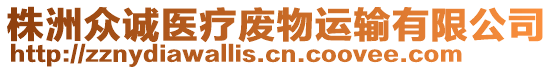 株洲眾誠醫(yī)療廢物運(yùn)輸有限公司