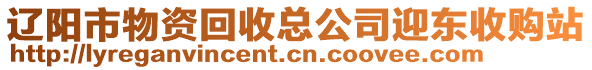 遼陽(yáng)市物資回收總公司迎東收購(gòu)站