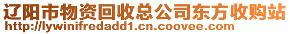 遼陽市物資回收總公司東方收購站