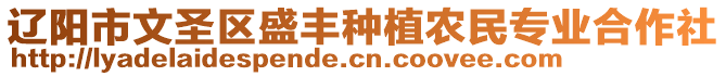 遼陽市文圣區(qū)盛豐種植農(nóng)民專業(yè)合作社