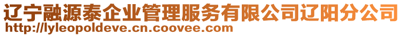 遼寧融源泰企業(yè)管理服務(wù)有限公司遼陽(yáng)分公司