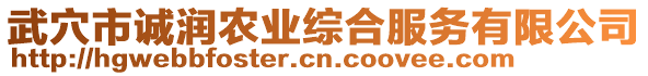 武穴市誠(chéng)潤(rùn)農(nóng)業(yè)綜合服務(wù)有限公司