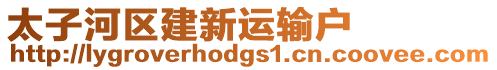 太子河區建新運輸戶