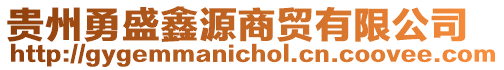 貴州勇盛鑫源商貿(mào)有限公司