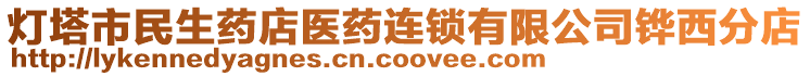 燈塔市民生藥店醫藥連鎖有限公司鏵西分店