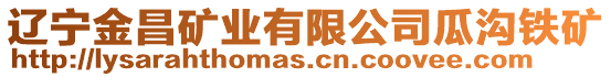 遼寧金昌礦業(yè)有限公司瓜溝鐵礦