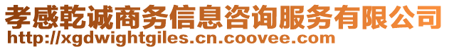 孝感乾誠商務信息咨詢服務有限公司