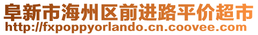 阜新市海州區(qū)前進(jìn)路平價(jià)超市